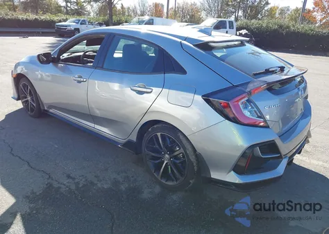 2020 Honda Civic Sport из США, поврежденный, VIN SHHFK7H47LU417608